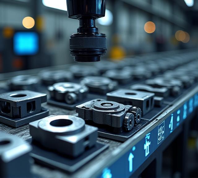 Automatisierte Kategorisierung und Tagging von Schmiedeteilen