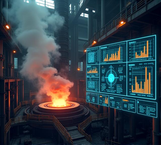 Predictive Maintenance System für Metallanlagen und Hochofenüberwachung